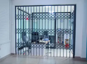 Collapsible Security Door | Burglar Proof Folding Door, Metal Security
