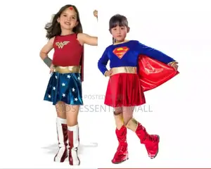 Supegirl and Wonder Woman Costume