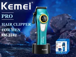 Jual Kemei Km 2242 Clipper 4500mah 9000rpm Barbering Machine