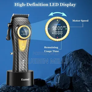 Jual Kemei Km 2242 Clipper 4500mah 9000rpm Barbering Machine