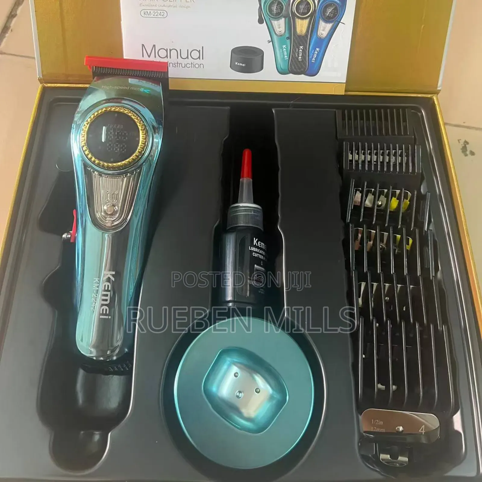 High-Speed Professional Kemei Km-2242 Barbering Machine