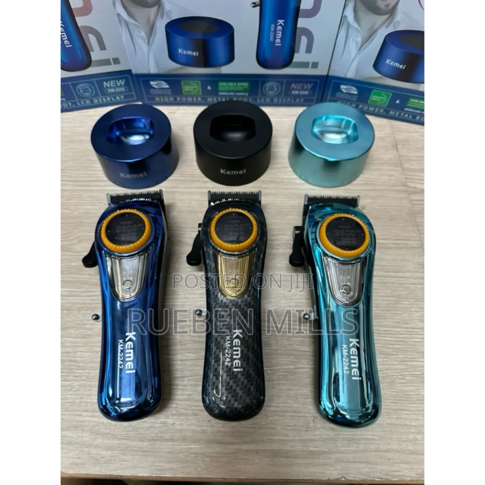 High-Speed Professional Kemei Km-2242 Barbering Machine