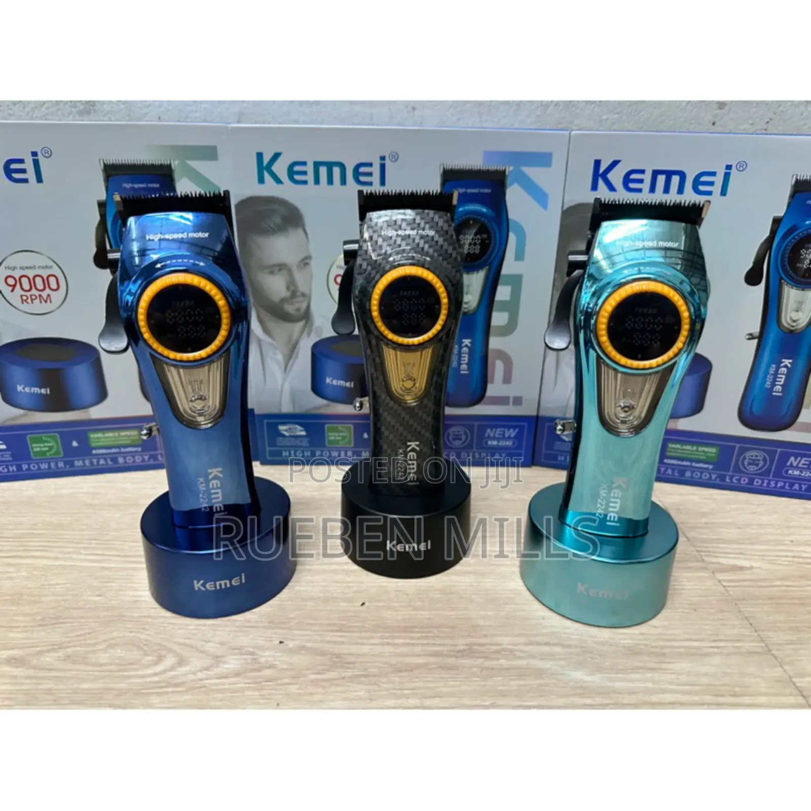 High-Speed Professional Kemei Km-2242 Barbering Machine