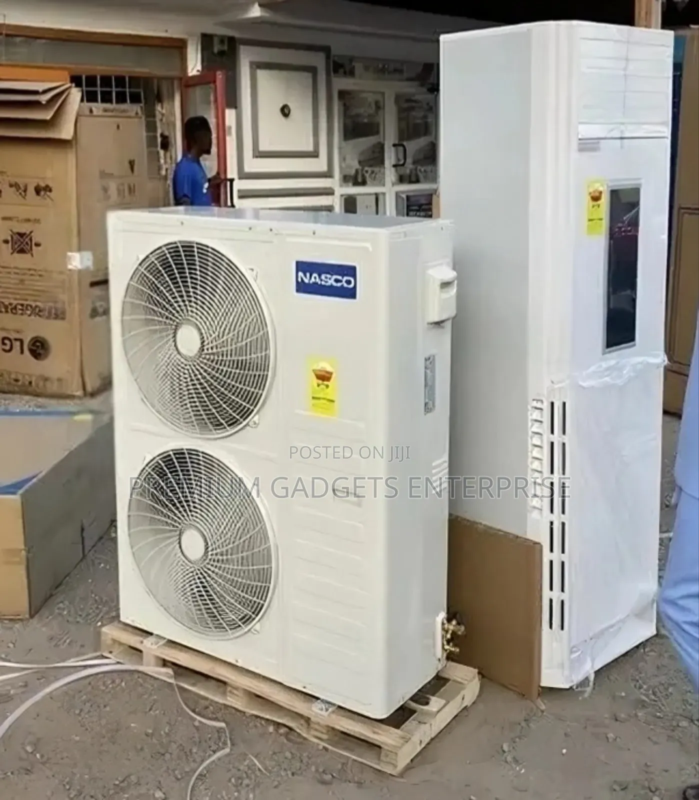 Multi Level Wind Speed 5.0hp Floor Stand Nasco R410 Ac