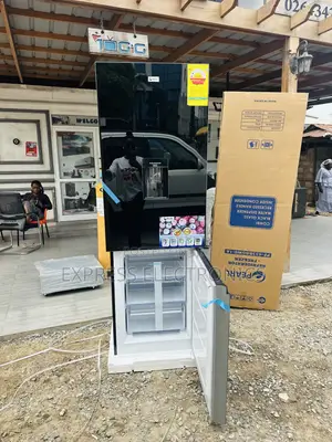 Get a New Black Double Door Fridge Pearl Pf-433bbwd-1a