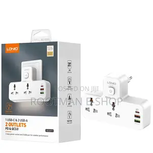 Ldnio Plug Extension Multi Socket With Usb Wall Plug Adapter