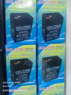 Rechargeable Sealed Acid Battery ( Gdliting)