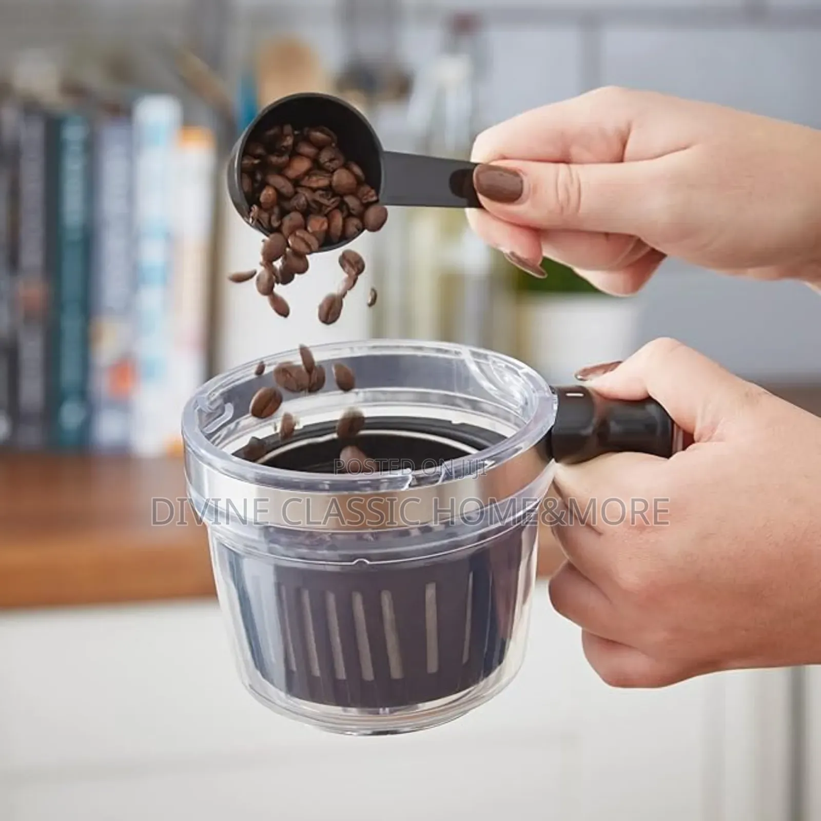 Swan Stainless Steel Bean to Cup Coffee Machine With Mug