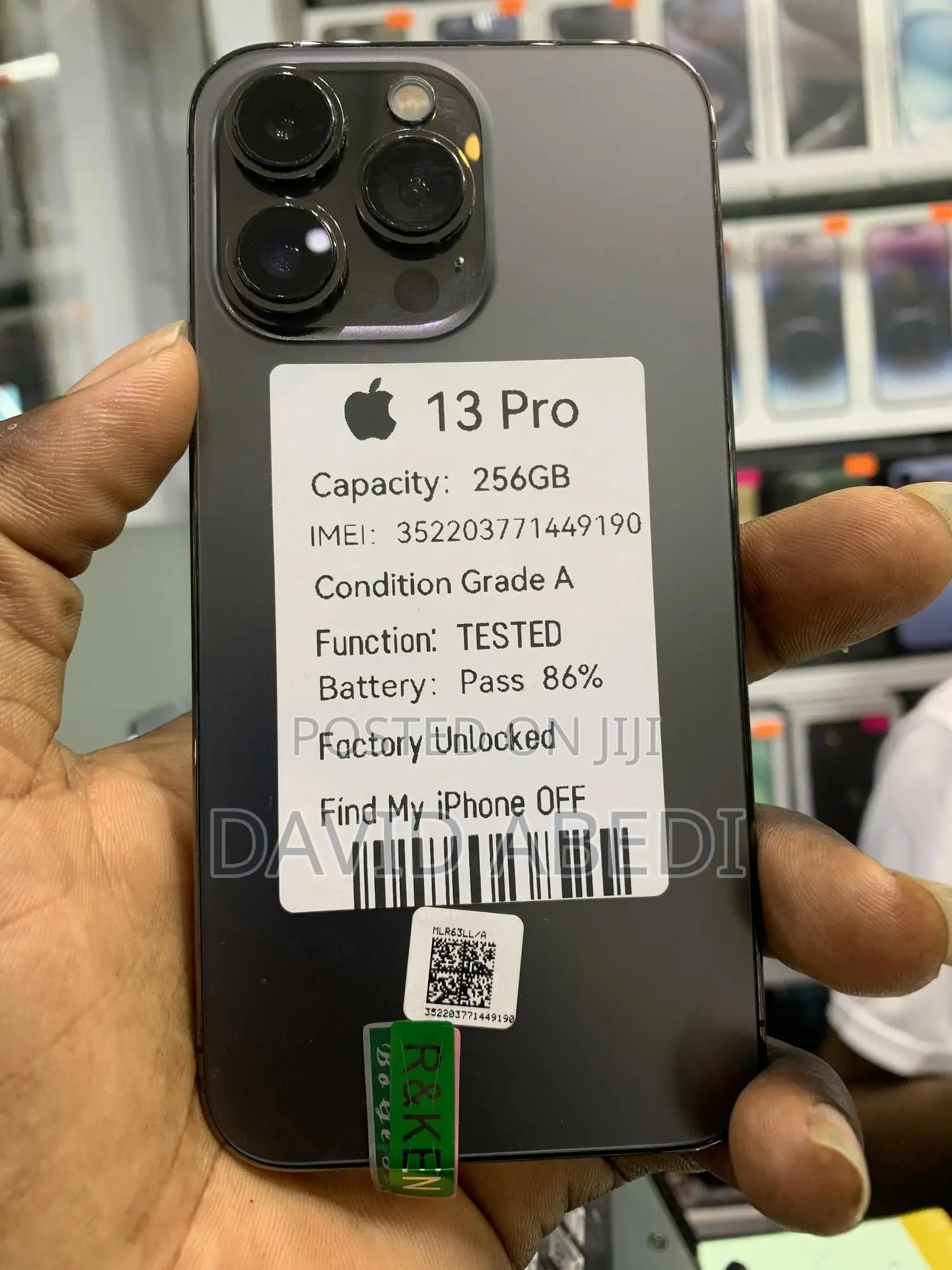 Apple iPhone 13 Pro 256 GB Black
