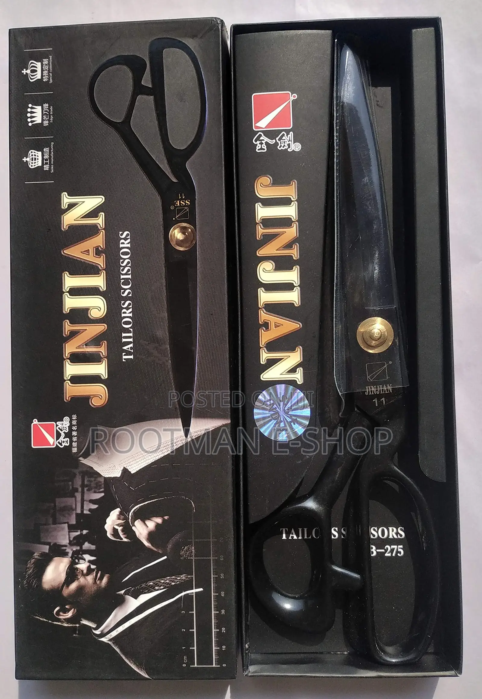 Alvi Jinjian Combo of Tailor Scissor Right Handed 10