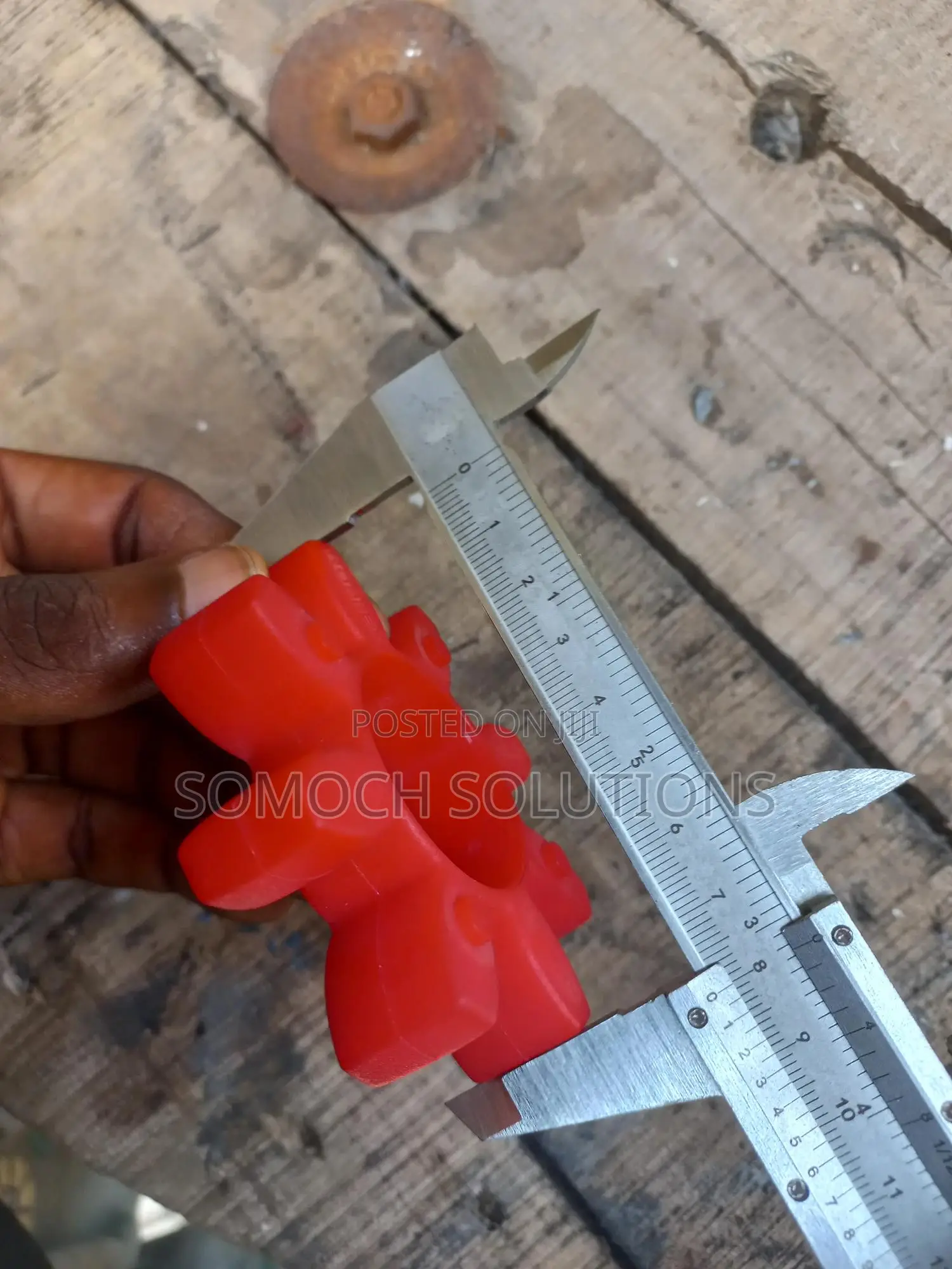 Gr 38 Rotex Coupling Rubber Spiders Red