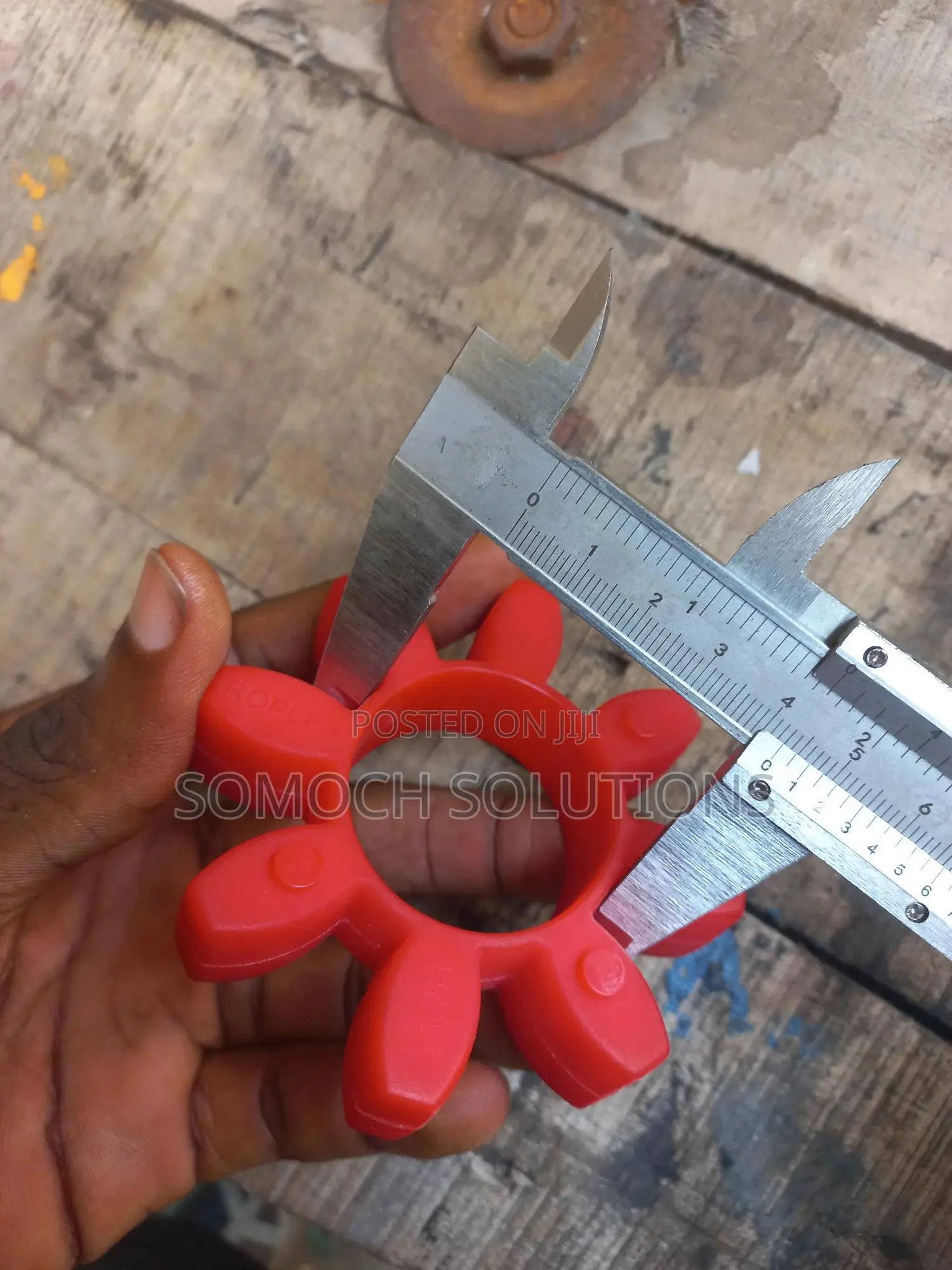 Gr 38 Rotex Coupling Rubber Spiders Red