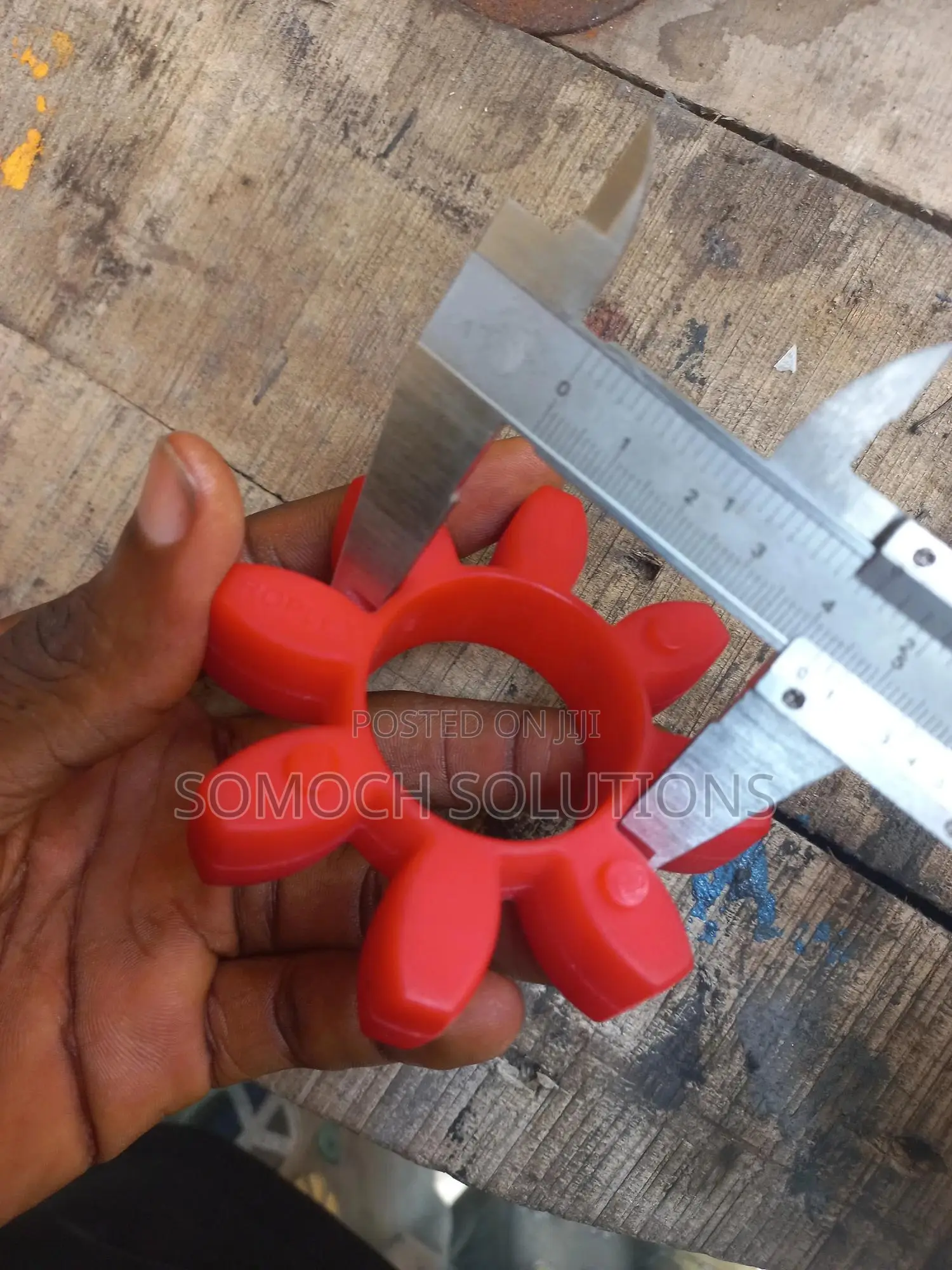 Gr 38 Rotex Coupling Rubber Spiders Red