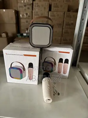 Potable Wireless Karaoke Speaker With 1 Microphone