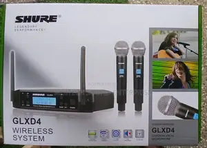Shure Wireless Mic (Glxd4 (3 in 1)