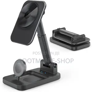 Keephone 3-in-1 Tech Power Stand Wireless Charger