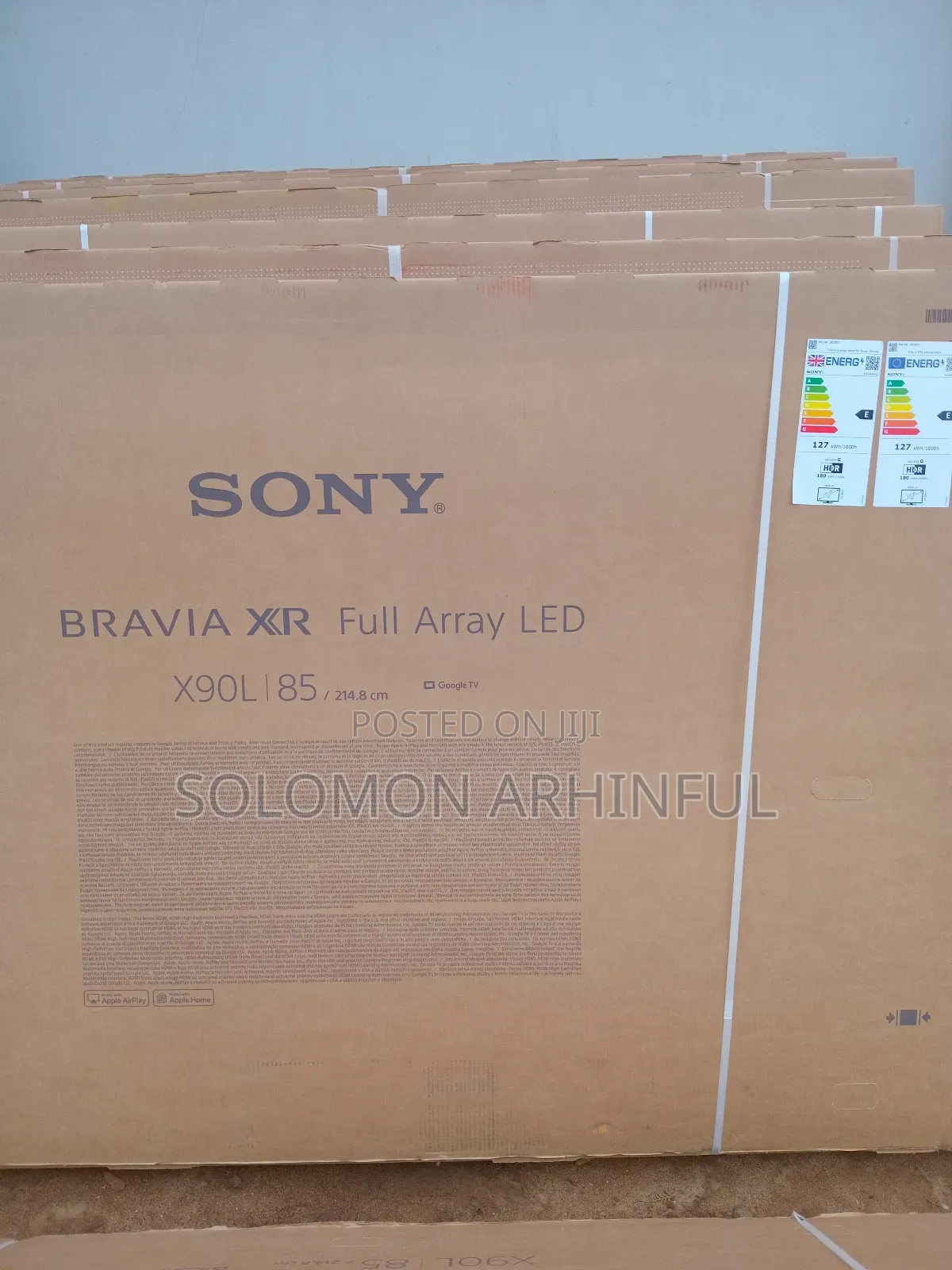 85" Sony Tv