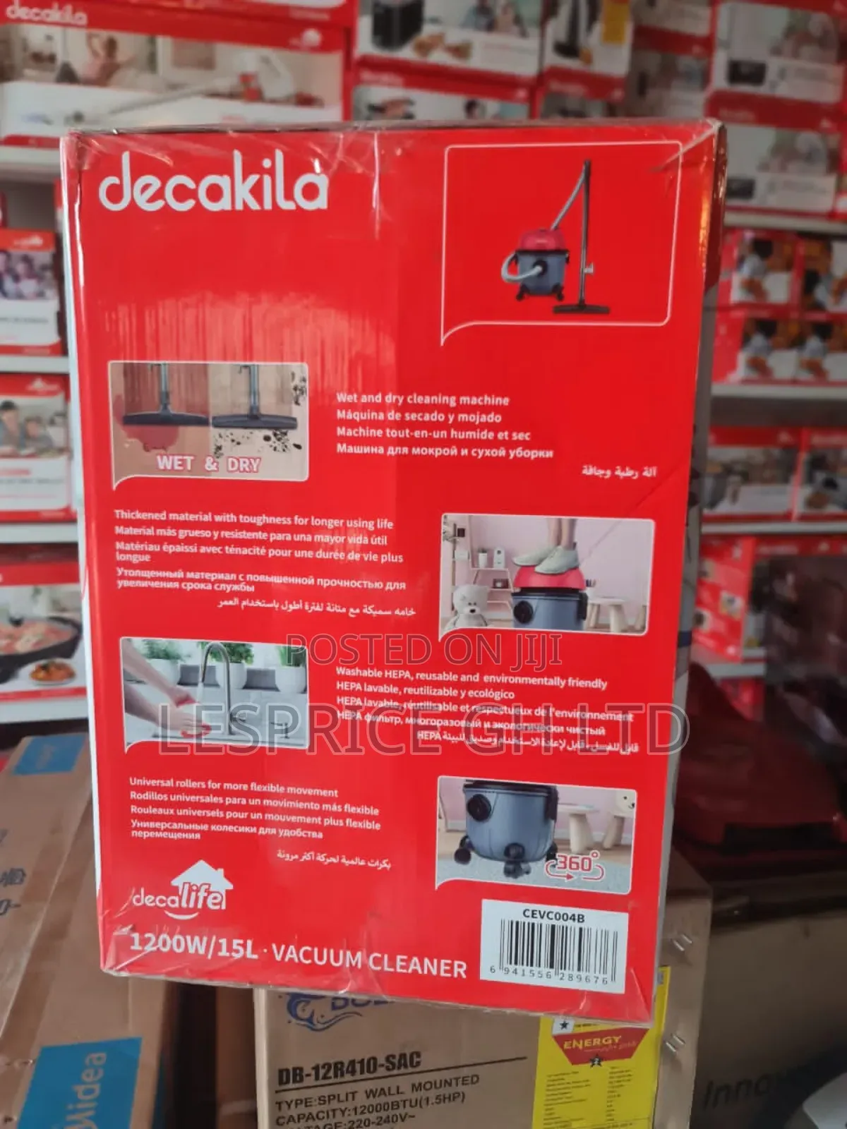 Save Energy: Decakila 1200w Vacuum Cleaner