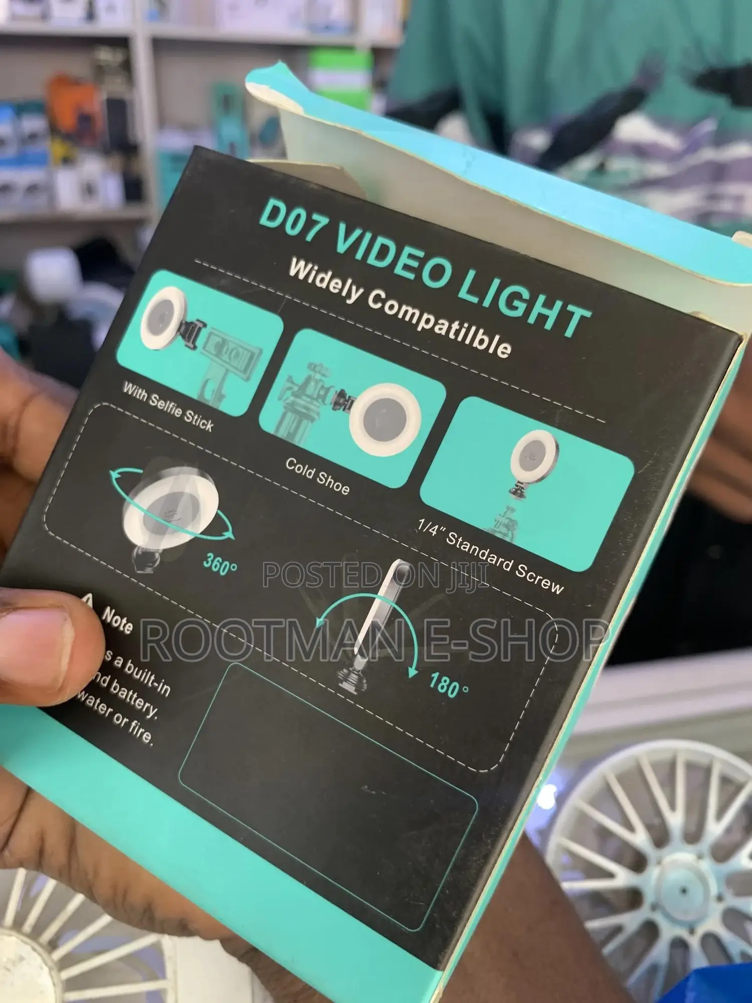 D07 Mobile Live Streaming Selfie Beauty Circular Fill Light