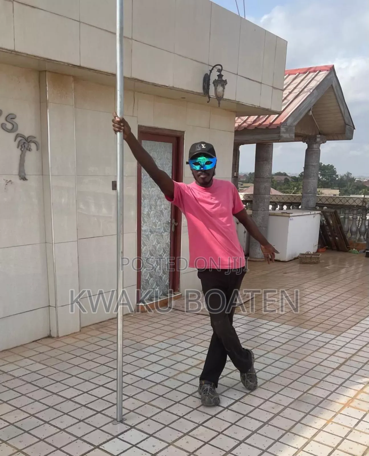 Rotating Stripper Pole/ Dance Pole for Night Clubs, Dance