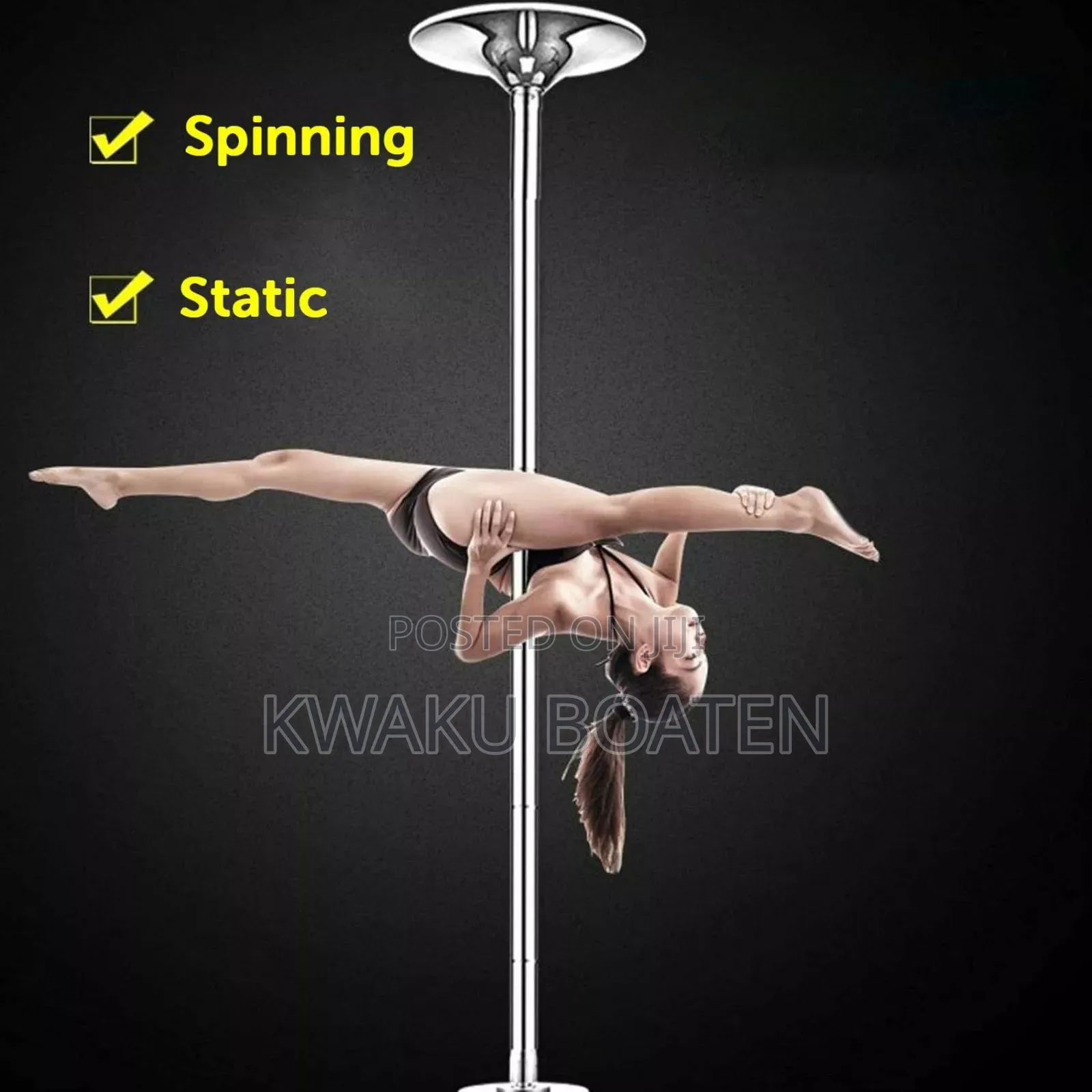 Rotating Stripper Pole/ Dance Pole for Night Clubs, Dance