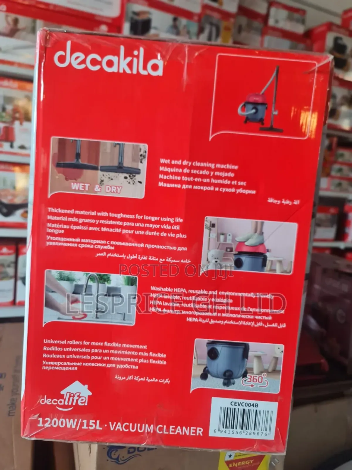 Robust Decakila 15l Vacuum Cleaner