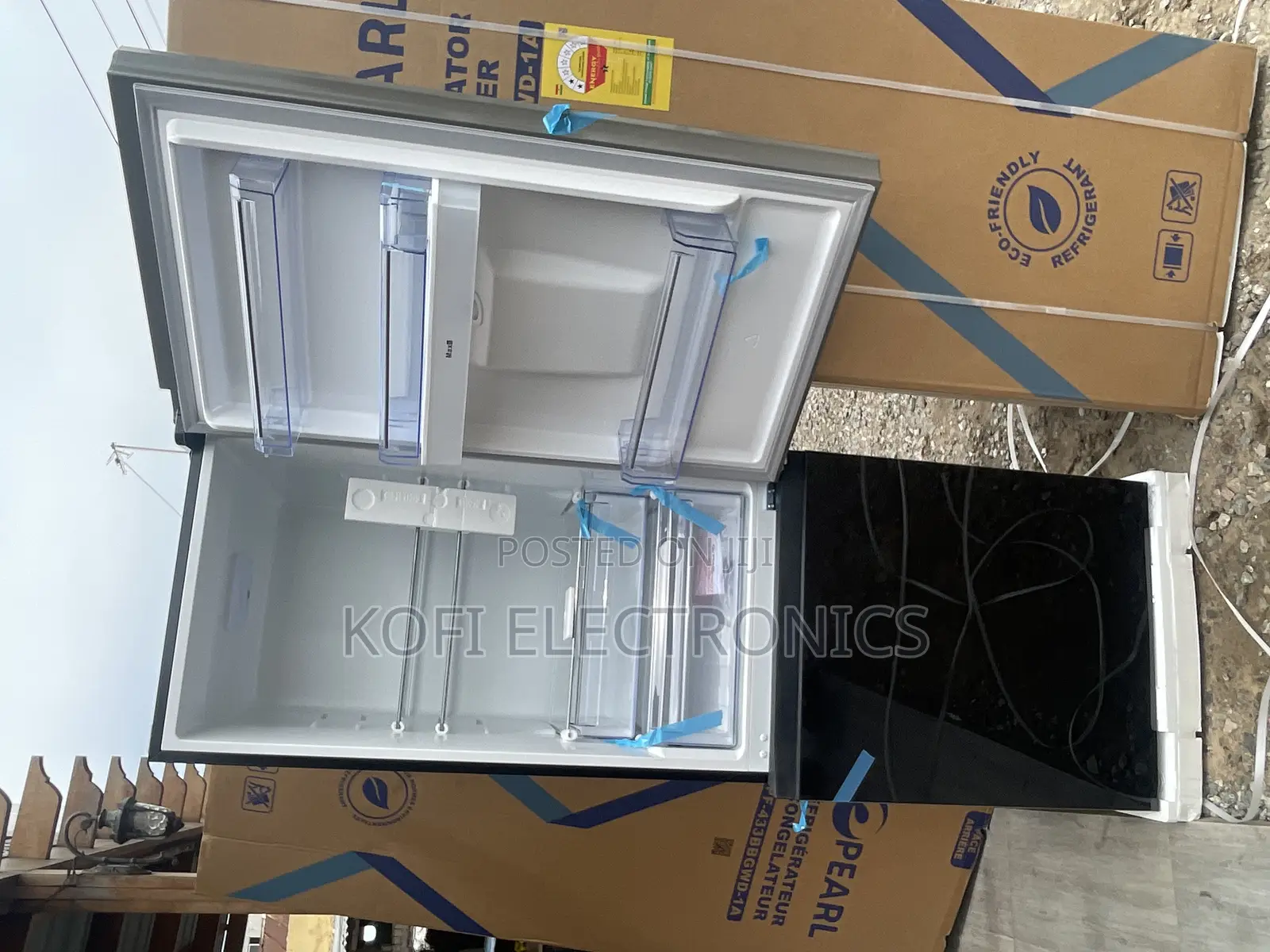 Pearl 309lr Fridge With Dispenser Pf-400bg & Interior Design