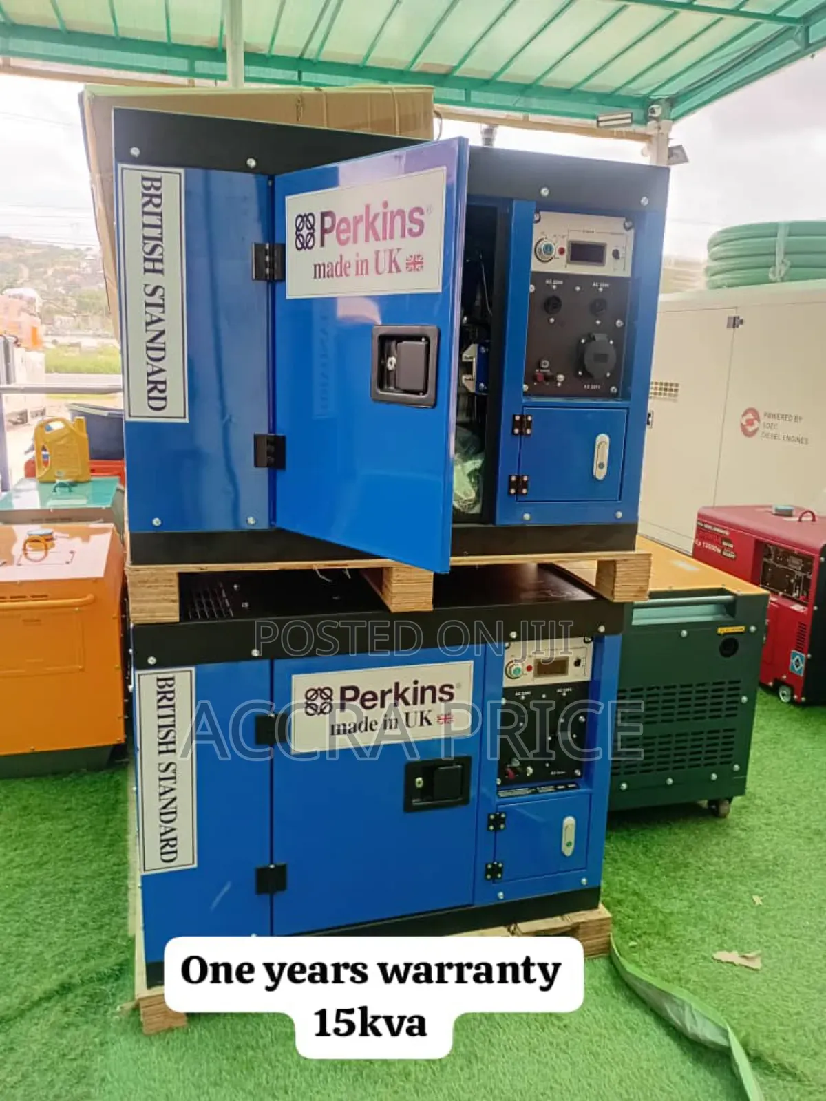 Striking 15kva Diesel Perkins Uk Made 13kw Generator 13kw