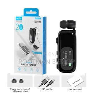 Bluetooth Wireless Headphones Against Loud Noise Lavalier