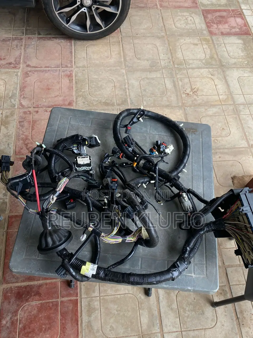 Ford Edge 2008 Engine Wire Harness Complete With Fusebox