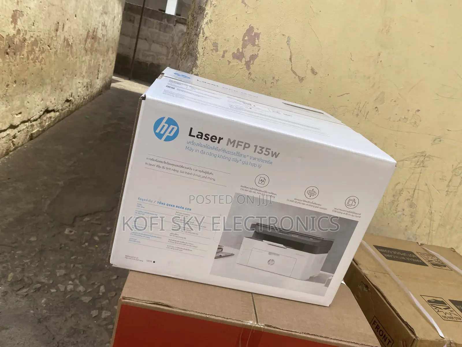 100% Mini Hp Laser MFP 135w Wireless 3in1 Printer