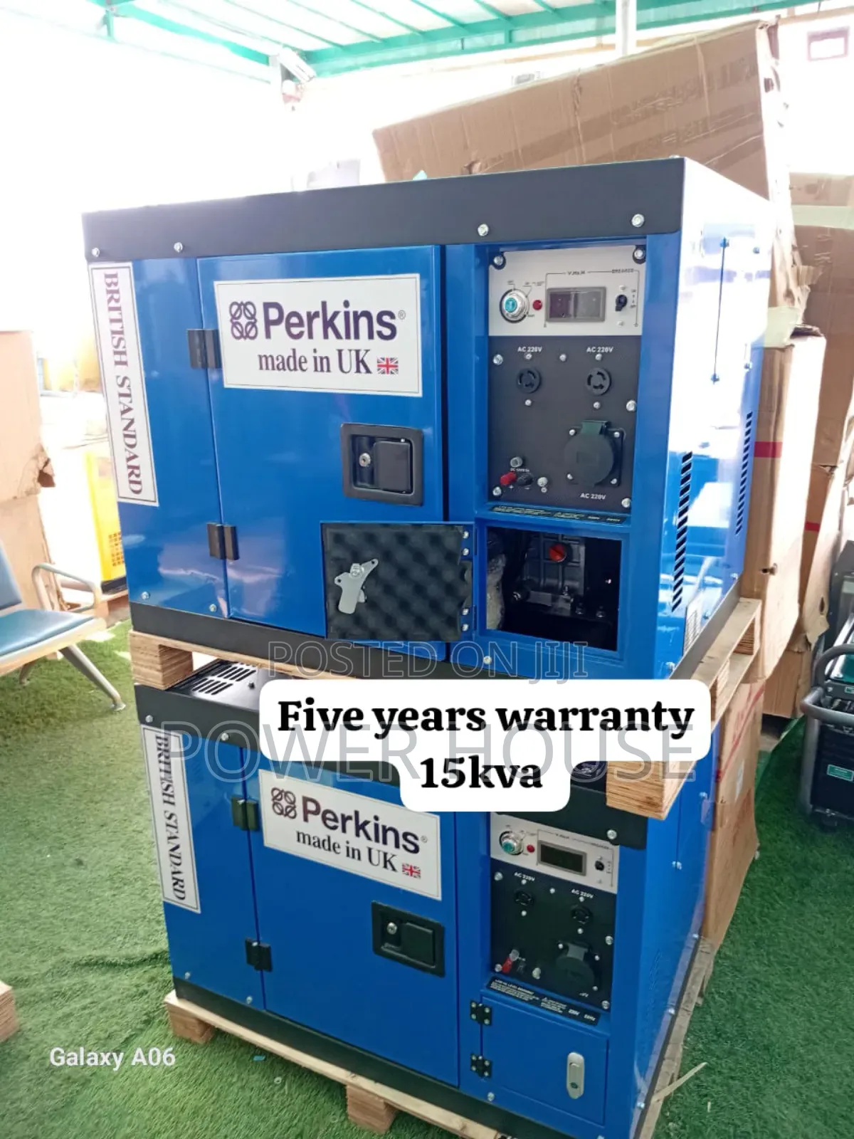 Compliance Perkins Diesel Generator