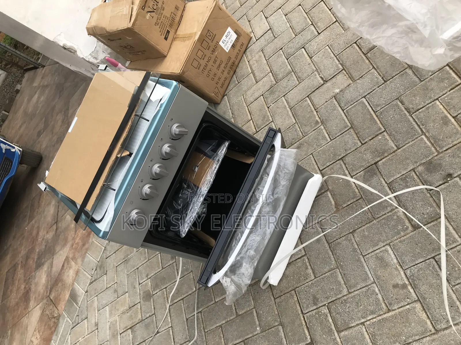 100% Duplicate Midea 4burner Gas Cooker Oven