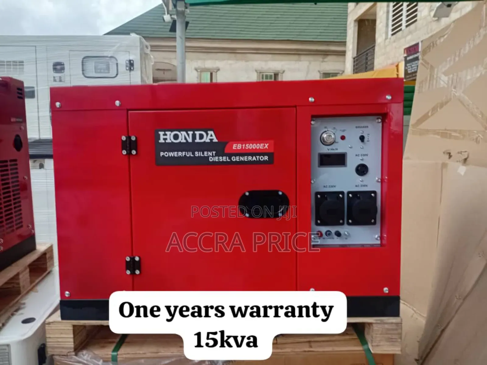 Sleek 15kva 16500watts Diesel Honda Generator