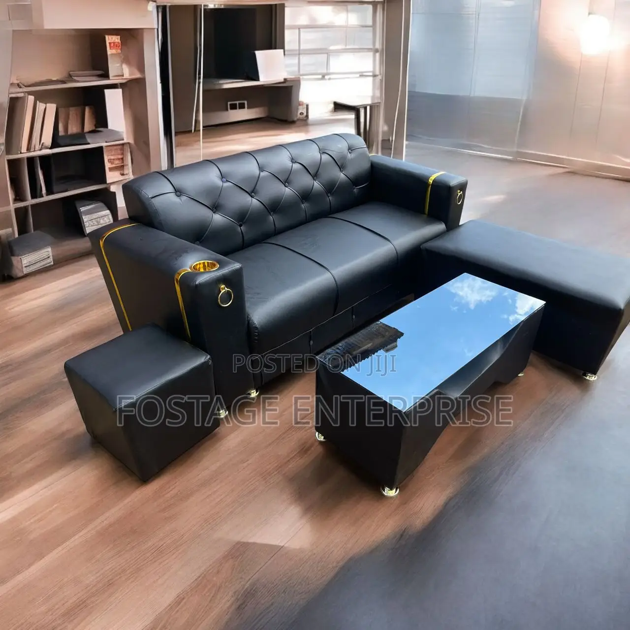 Brand New Sofa and a Glass Centre Table