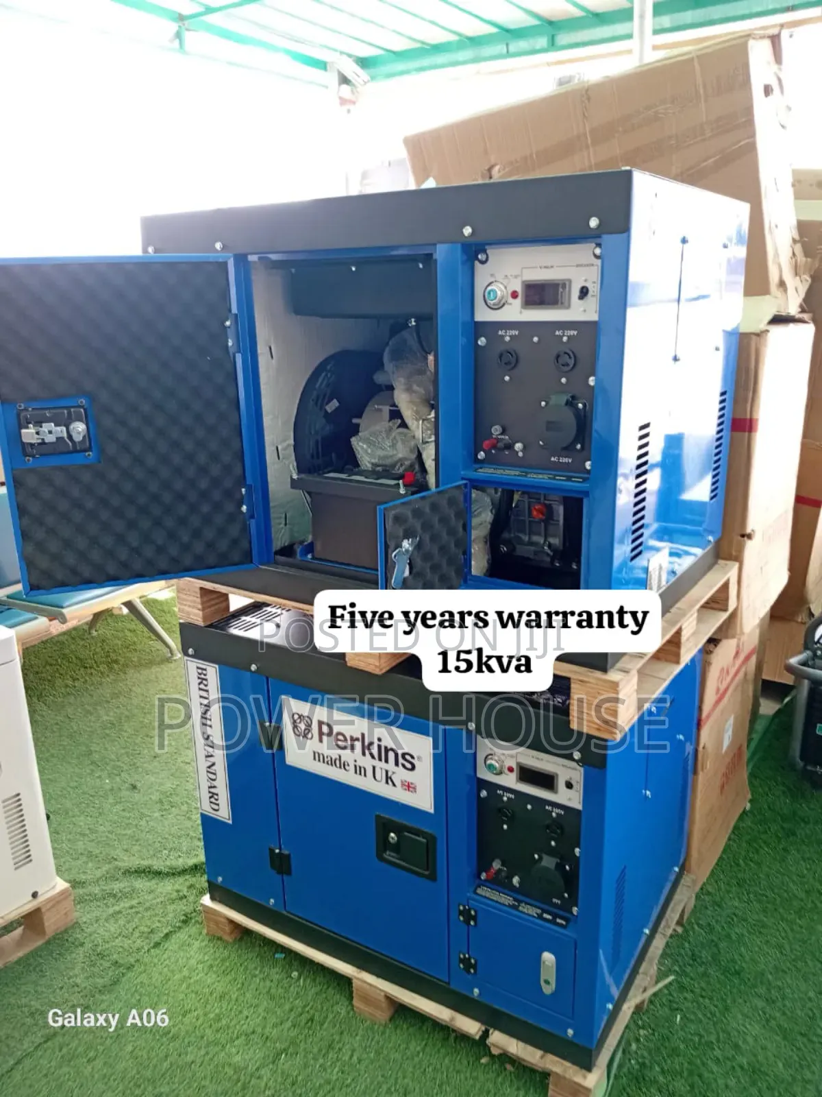 Industrial Standards 15kva 16500watts Diesel Perkins