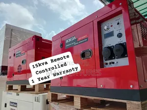 Honda 15kva Brand New Diesel Powered Generator + Remote
