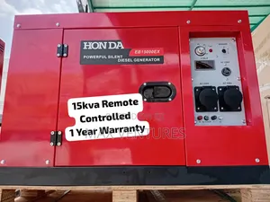 Remote Controlled Honda 15kva Diesel Home Generator