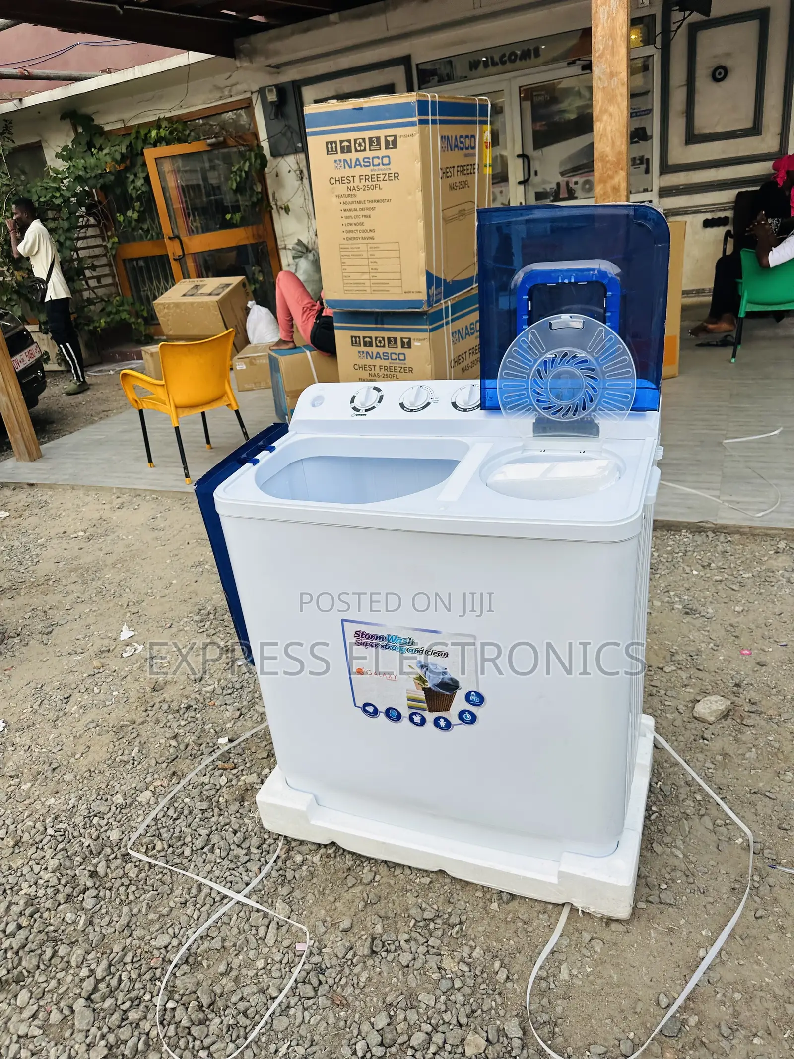 Full Plastic Washing Machine 13kg Topload Galaxy