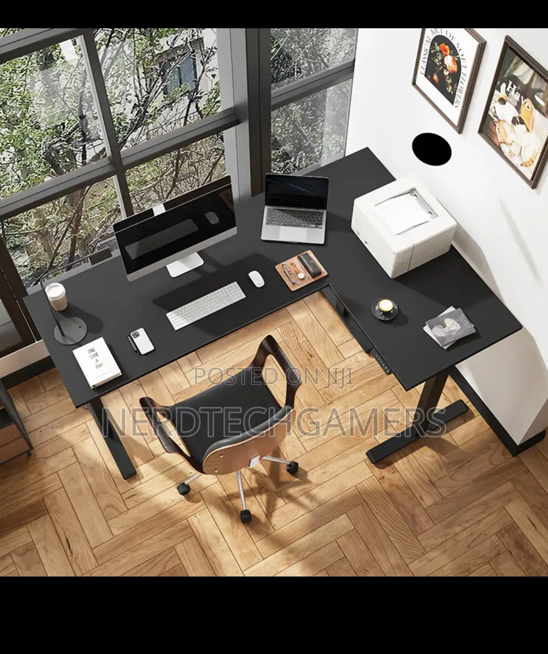 Flexispot L-shaped Standing Desk (E2l)