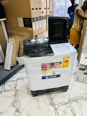 Full Plastic Washing Machine 15kg Topload Pearl