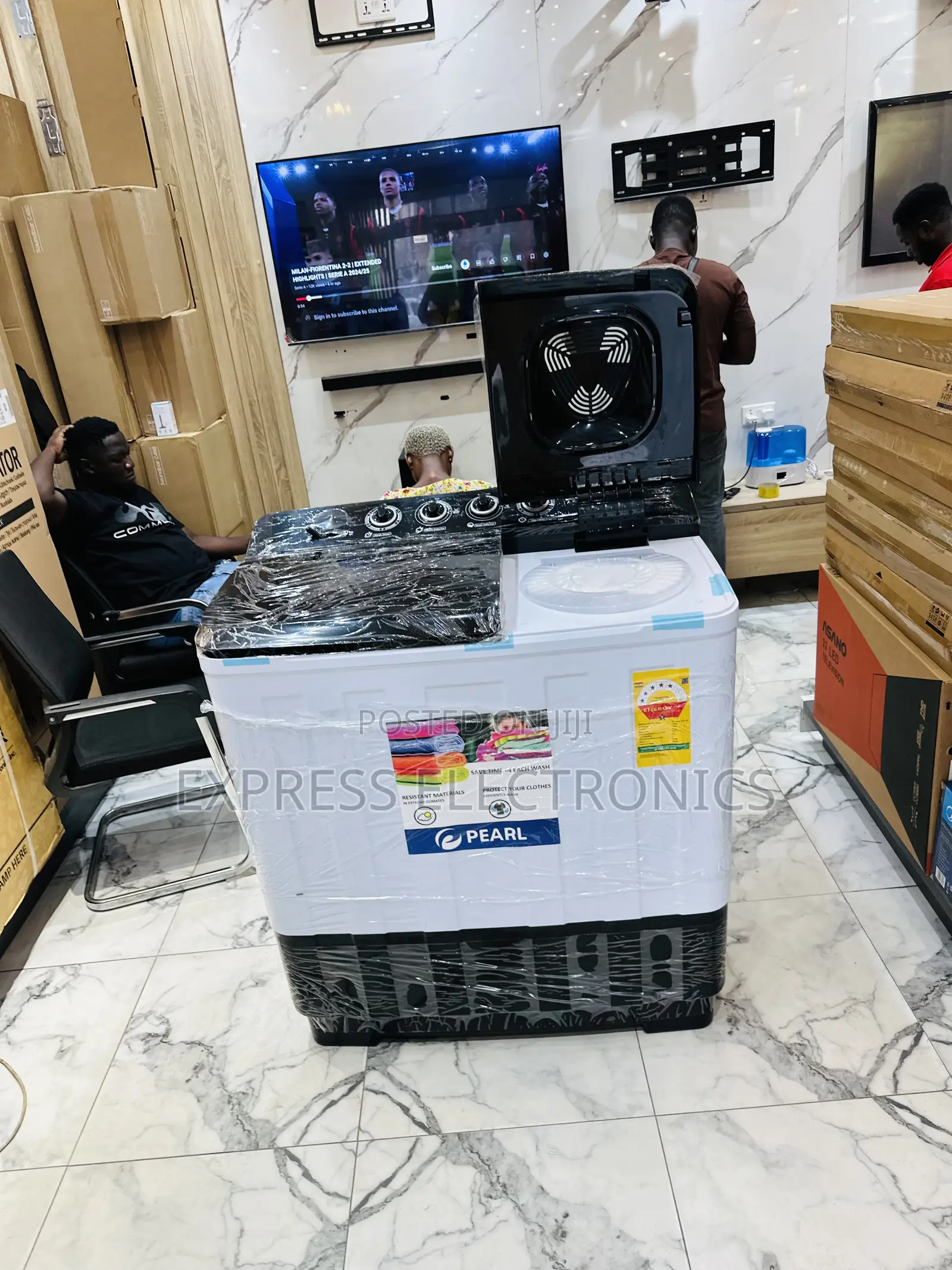 Hand Effects Washing Machine 18kg Topload