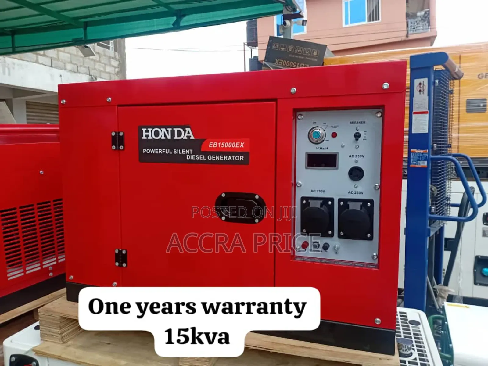 Refined 15kva 16500wats Diesel Silent Honda 15kva