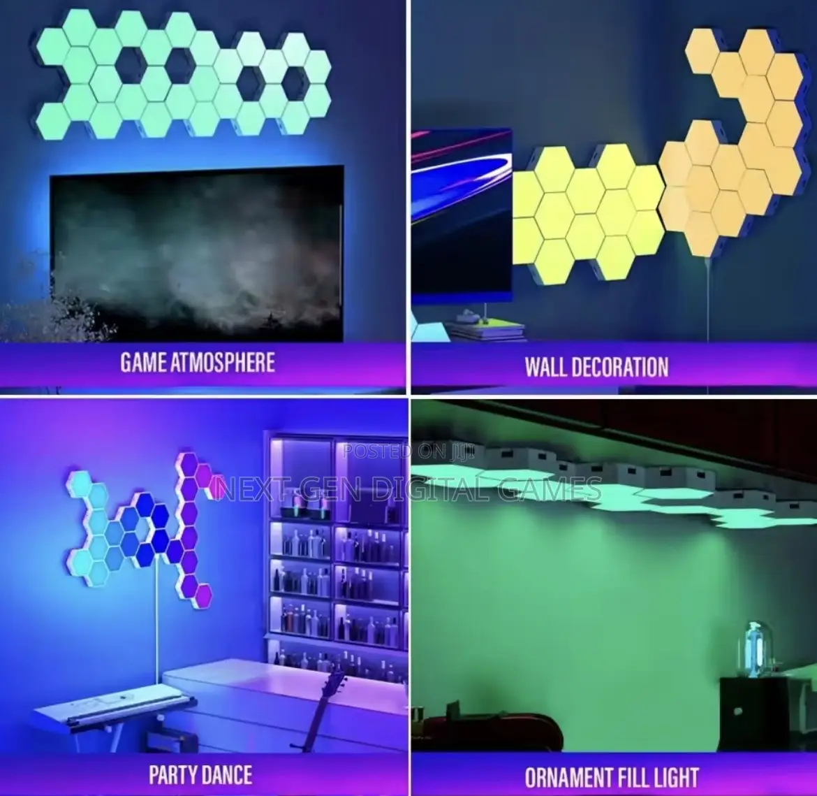 Smart Hexagonal Led Lights