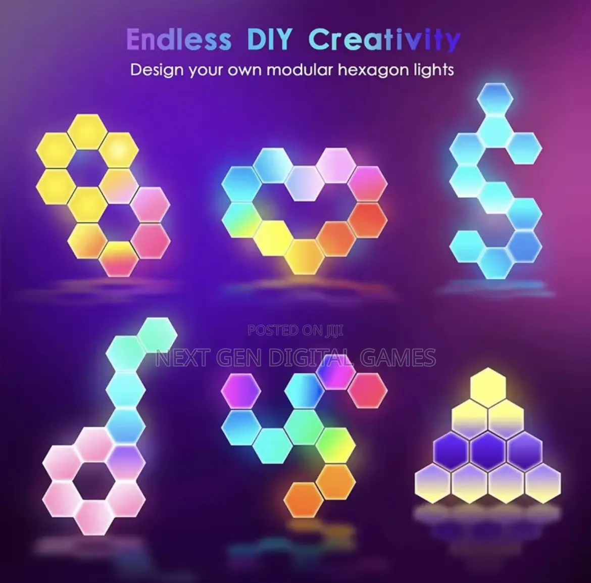 Smart Hexagonal Led Lights