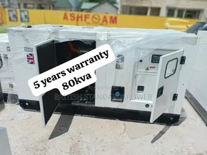 Adaptable Power 80kva Silent Diesel Powered Generator