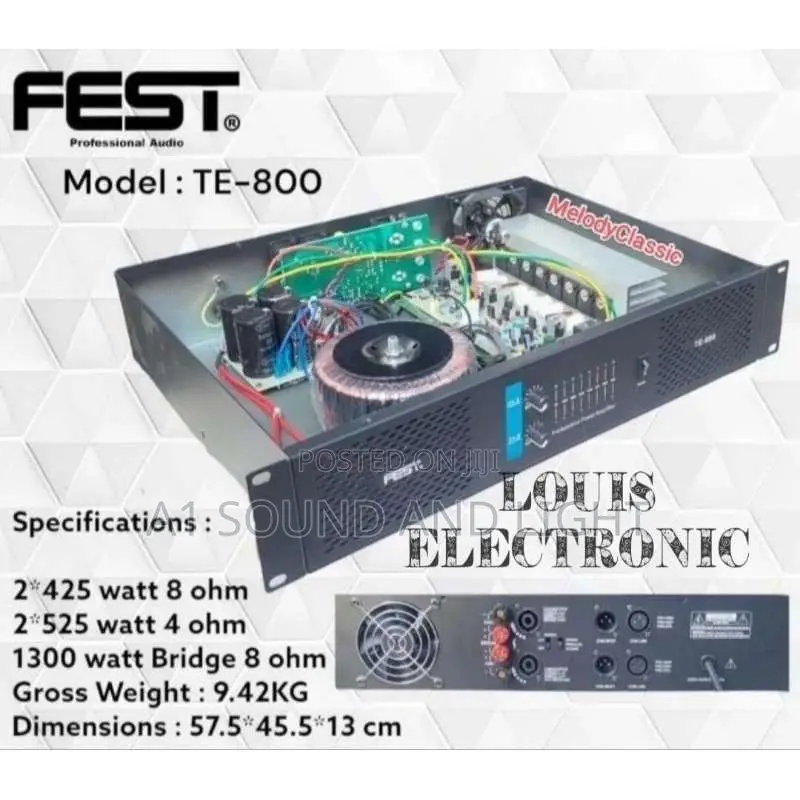 Fest [Te-800] Power Amplifier