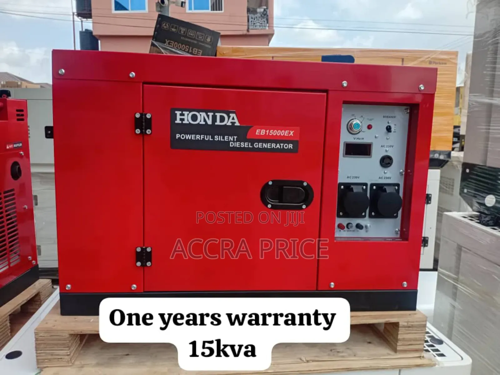 Elegant 16500watts Diesel Honda Japan 15kva 16.5kw Generator