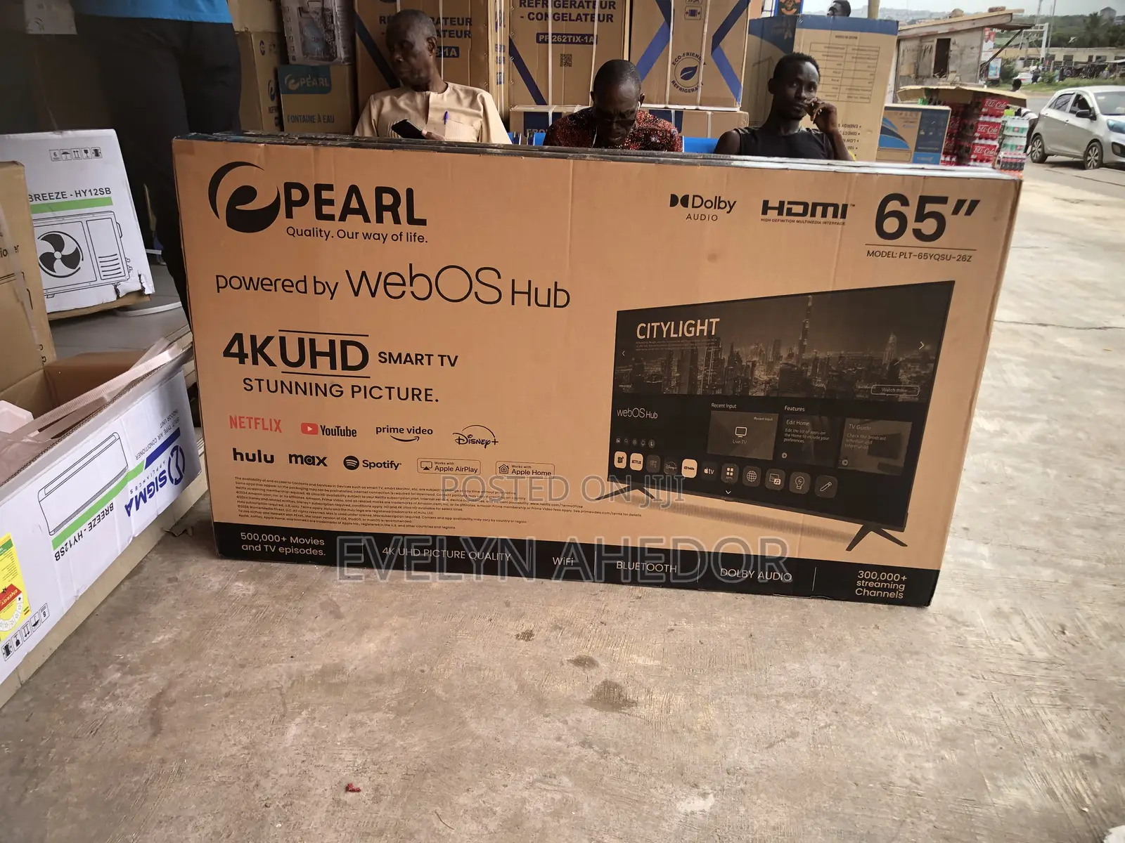Good and Quality View of Pearl 65 Inches Smart Tv Uhd 