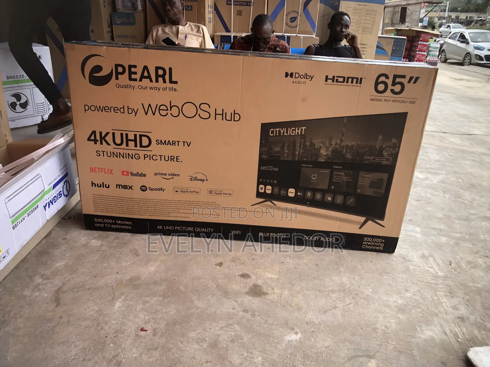 Good and Quality View of Pearl 65 Inches Smart Tv Uhd 